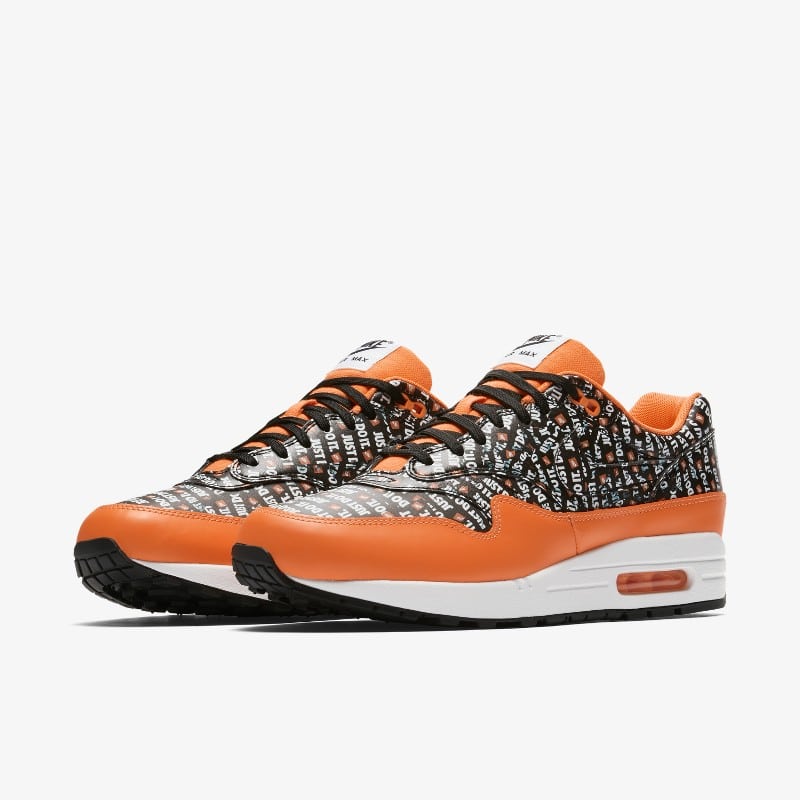 Air max 1 cheap just do it orange